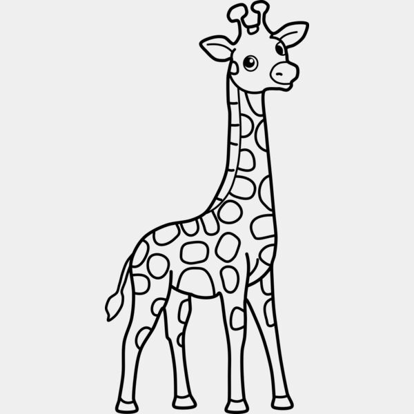 Giraffe   Clipart 3 Thumbnail