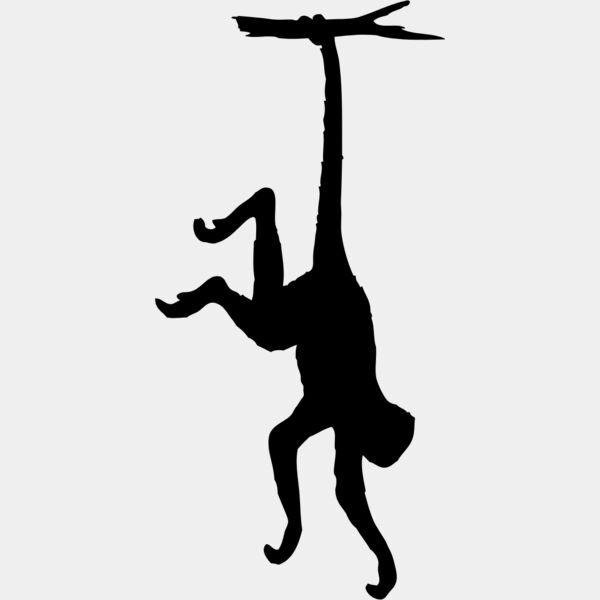 Monkey Silhouette 7 Thumbnail