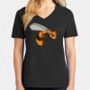 Ladies Core Cotton V-Neck Tee Thumbnail
