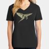 Ladies Core Cotton V-Neck Tee Thumbnail