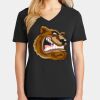 Ladies Core Cotton V-Neck Tee Thumbnail