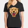 Ladies Core Cotton V-Neck Tee Thumbnail