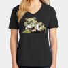Ladies Core Cotton V-Neck Tee Thumbnail
