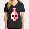 Ladies Core Cotton V-Neck Tee Thumbnail