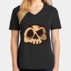 Ladies Core Cotton V-Neck Tee Thumbnail