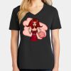 Ladies Core Cotton V-Neck Tee Thumbnail