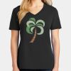 Ladies Core Cotton V-Neck Tee Thumbnail