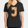 Ladies Core Cotton V-Neck Tee Thumbnail