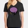 Ladies Core Cotton V-Neck Tee Thumbnail