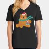 Ladies Core Cotton V-Neck Tee Thumbnail
