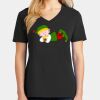 Ladies Core Cotton V-Neck Tee Thumbnail