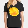 Ladies Core Cotton V-Neck Tee Thumbnail