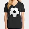 Ladies Core Cotton V-Neck Tee Thumbnail