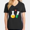 Ladies Core Cotton V-Neck Tee Thumbnail