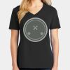 Ladies Core Cotton V-Neck Tee Thumbnail