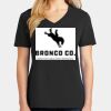 Ladies Core Cotton V-Neck Tee Thumbnail