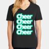 Ladies Core Cotton V-Neck Tee Thumbnail