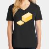 Ladies Core Cotton V-Neck Tee Thumbnail